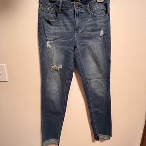 1822 Distressed Denim Skinny